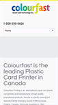 Mobile Screenshot of colourfast.com